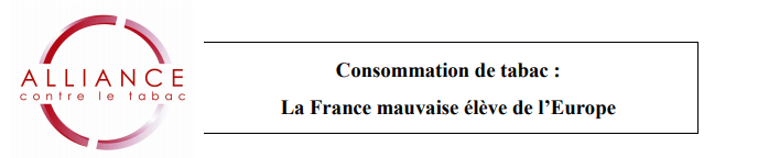 Baromètre santé – Communiqué de l&rsquo;Alliance contre le Tabac